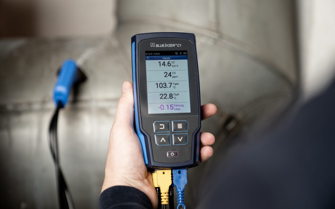 Das neue Abgasmessgerät BLUELYZER C1 von AFRISO