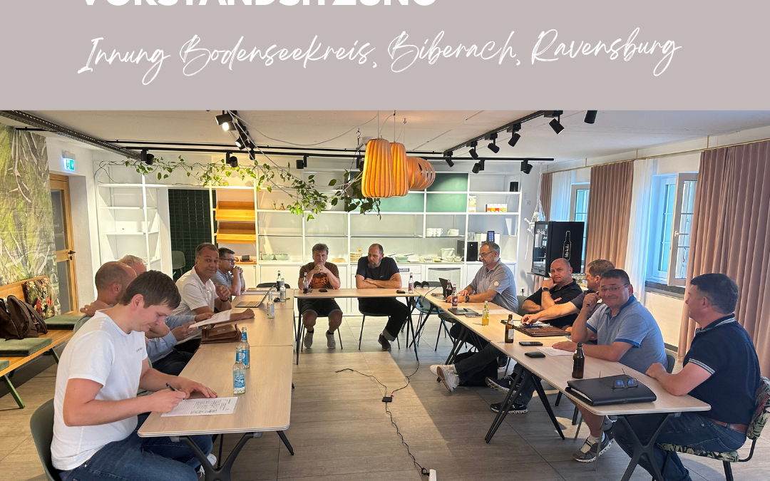 Innungsübergreifende Vorstandssitzung