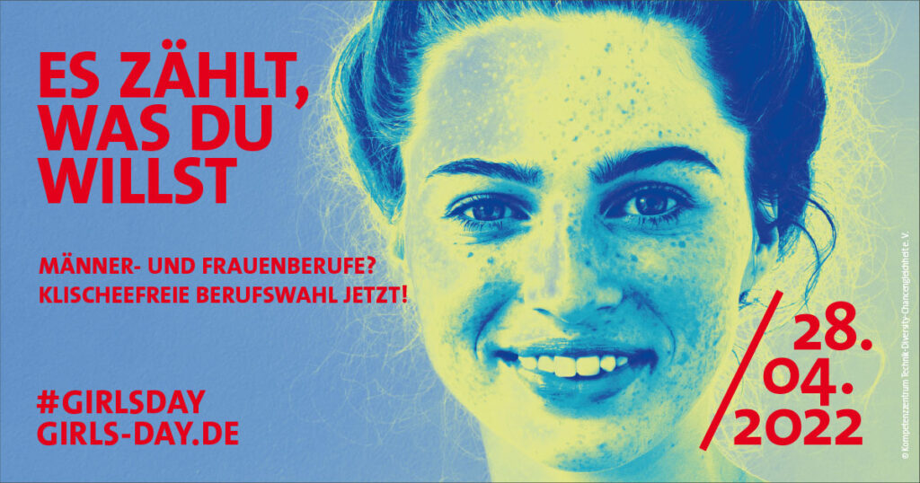 Informationen zu Girls‘ und Boys‘ Day 2022