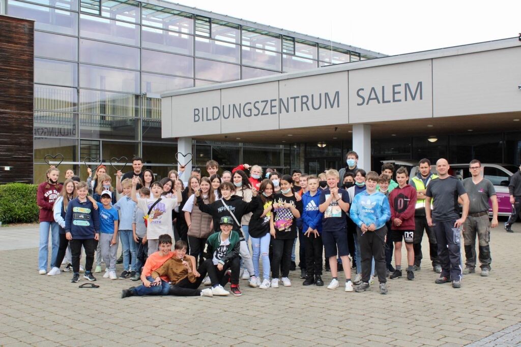 Handwerkertag der Klasse 6 an der GMS Salem am 05.05.2022