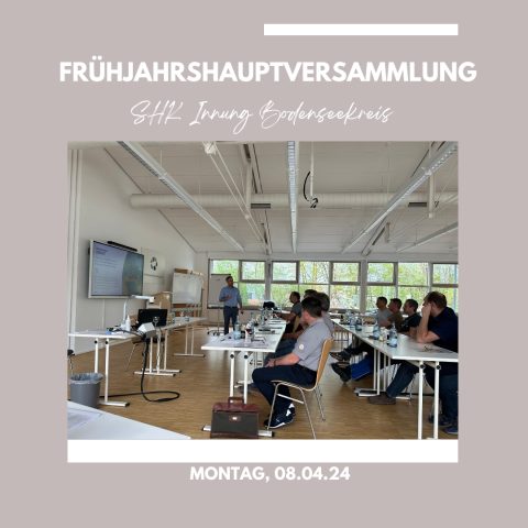 Frühjahreshauptversammlung