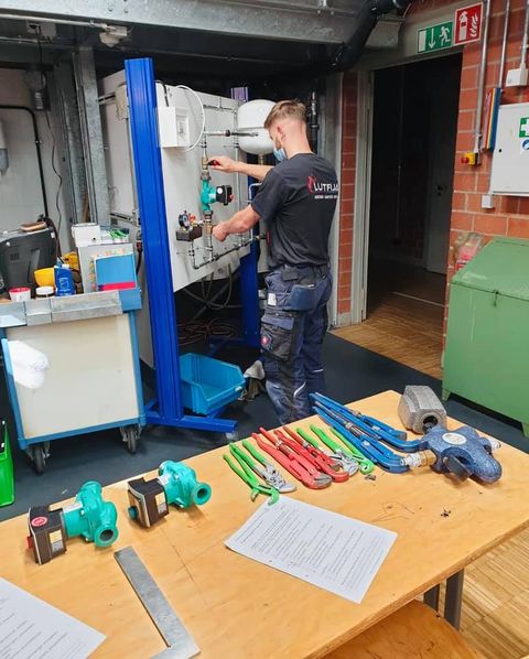 Gesellenprüfung Teil 1 und Teil 2 Sommer 2021 unserer Anlagenmechaniker