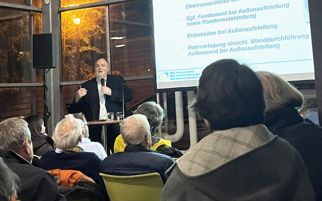 Großes Interesse an Innungsabend zu erneuerbarem Heizen