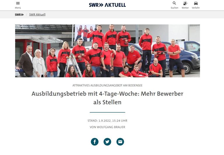 AZUBI Power! Mehr Bewerber als freie Stellen.