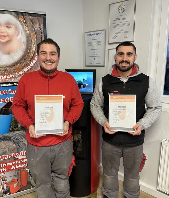 Unser Azubis machen den Führerschein…